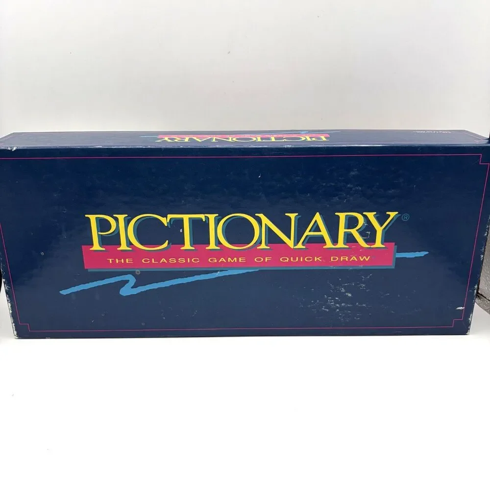 Pictionary Updated For The 90's Classic Board Game from 1993 COMPLETE
